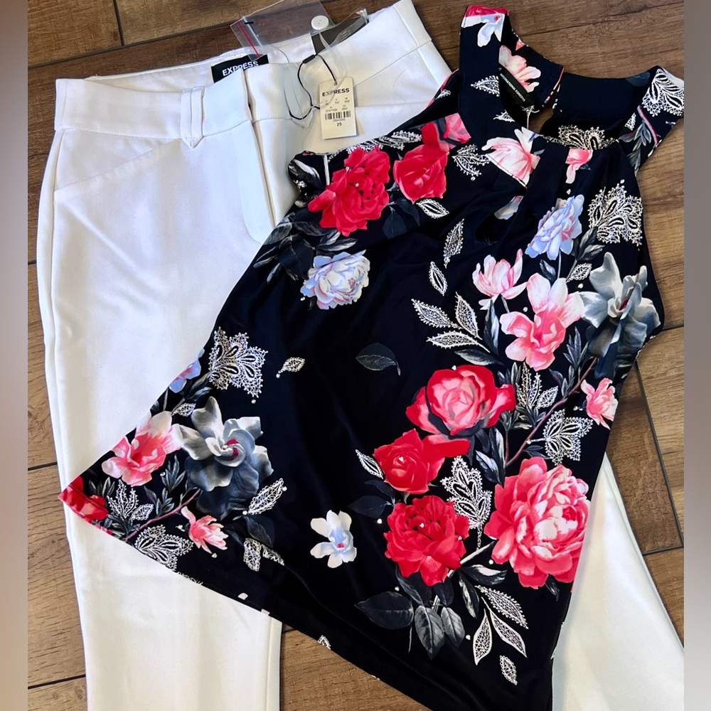 Floral Sleeveless Top